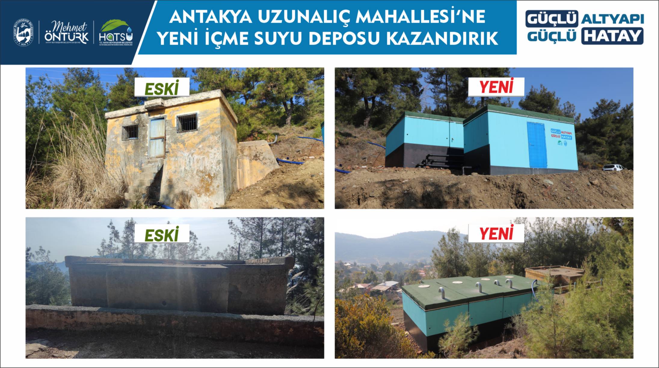 Antakya Uzunalıç İçme Suyu Deposu